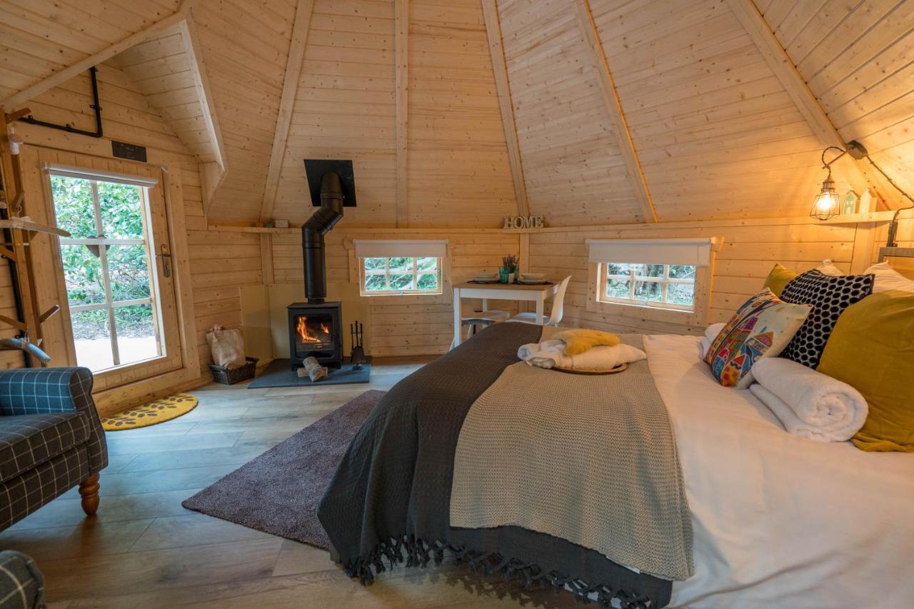 Cozy Carluke Lodge Retreat Exteriör bild